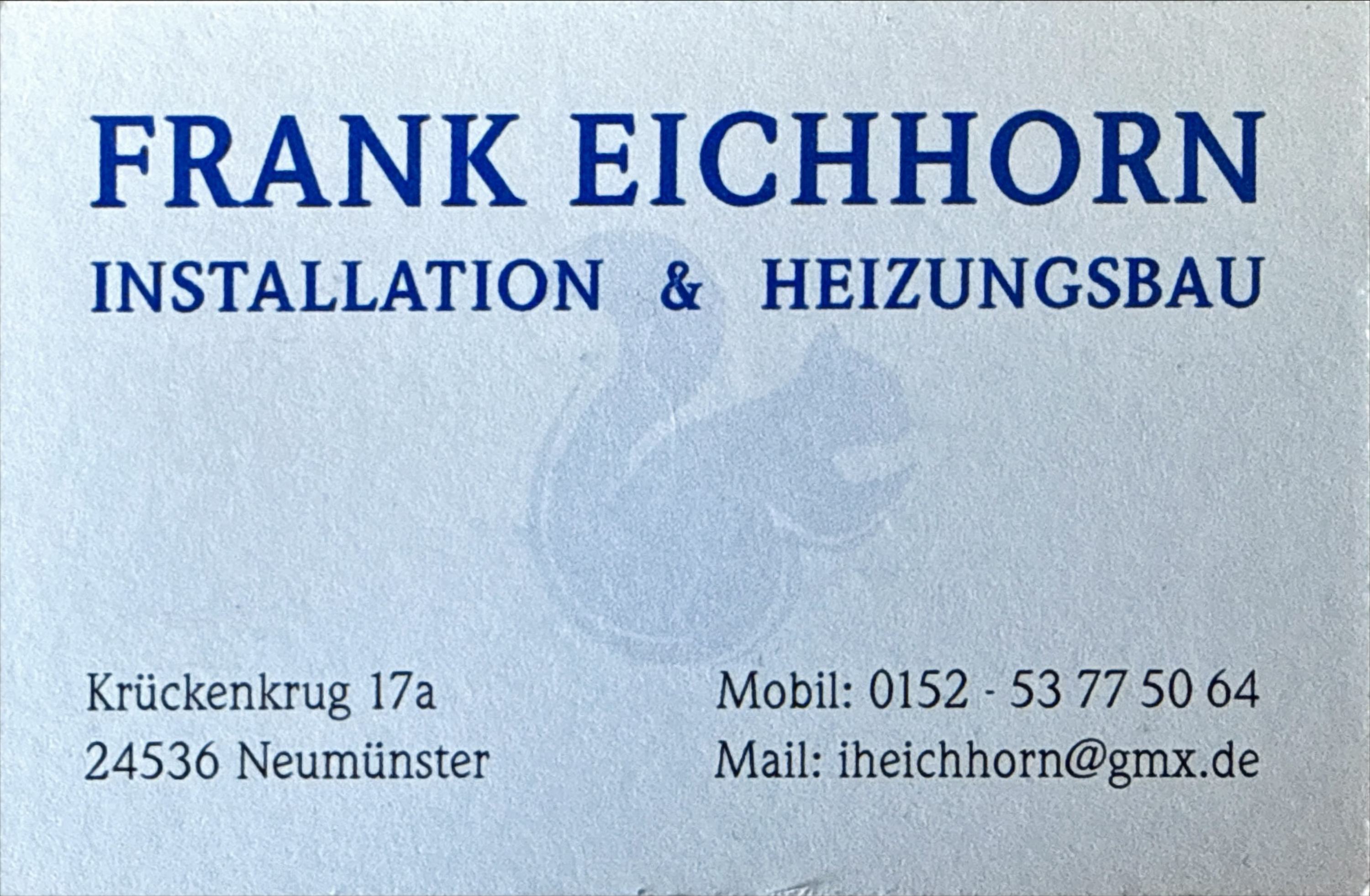Frank Eichhorn Heizungsbau- und Installation